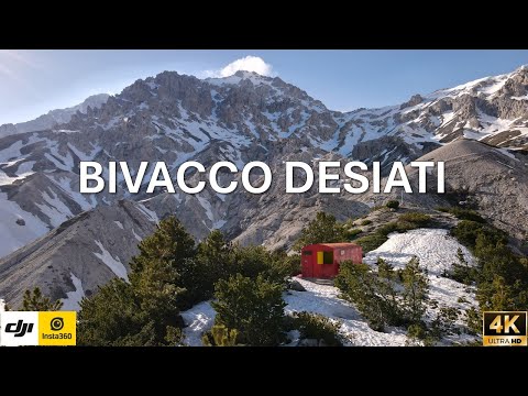 Notte al BIVACCO DESIATI 1805 m | Il mio PRIMO BIVACCO, nel cuore di CAMPO IMPERATORE [4K]
