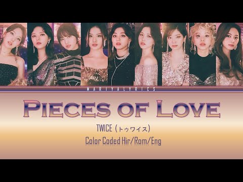 [SPOILER VIDEO] TWICE (トゥワイス) "Pieces of Love | Color Coded (Kan/Rom/Eng)