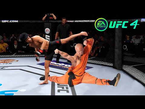 UFC4 Bruce Lee vs Shaolin Monk EA Sports UFC 4