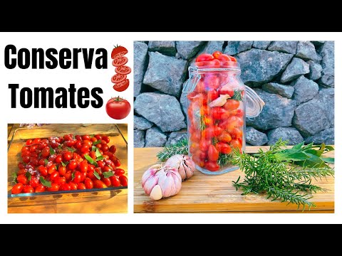 CONSERVA de TOMATES CHERRY perfectos más de un año 👍🏻 - GUILLE RODRIGUEZ