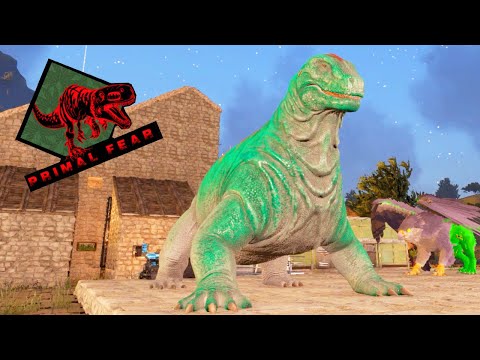 ARK PRIMAL FEAR #35 - I tamed the Giant MOSCHOPS! He's USEFUL!