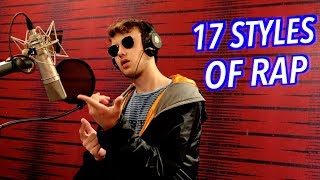 17 Styles of Rapping! (Blueface, Post Malone, Gunna, Sheck Wes, JID)