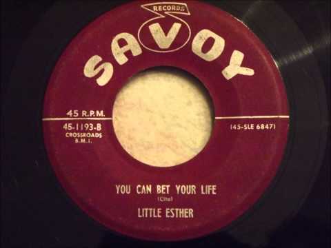 Little Esther - You Can Bet Your Life - Great 50's Blues Ballad