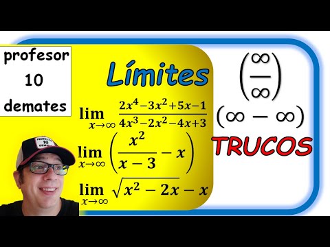 Calculating LIMITS 🔝 when x tends to Infinity 🔥 Indeterminate forms [with roots] 1st and 2nd year...