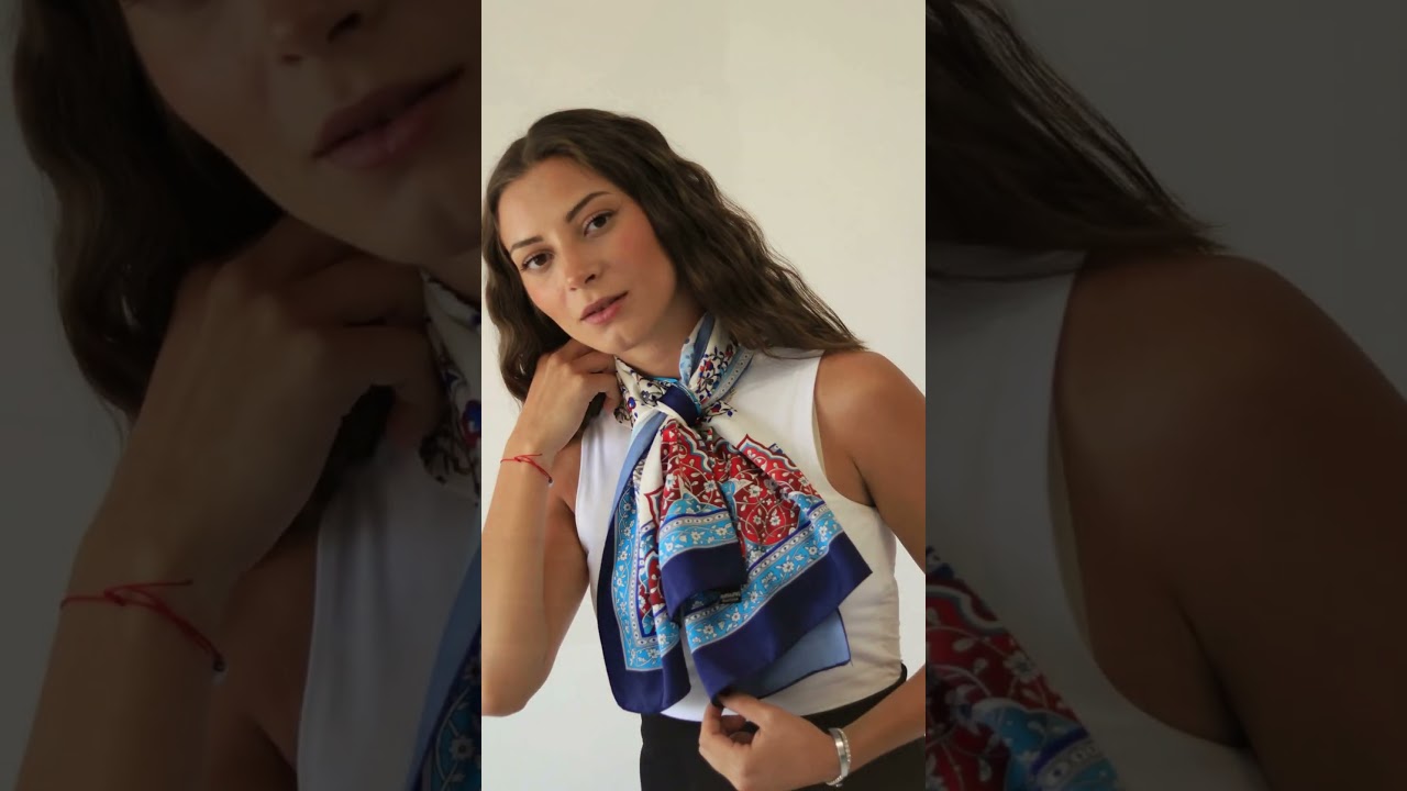 Bursa İpeq Geniş İpeksi Fular