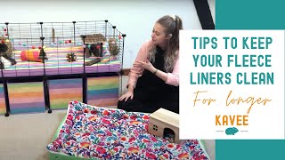 7 Essential Tips to Keep your Guinea Pigs Fleece Cage Liners Clean for Longer