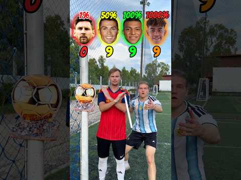 ⚽️💿SPEED OF FOOTBALLERS VS DISCS | 🏆 WHO WILL WIN THE BALLON D’OR?!