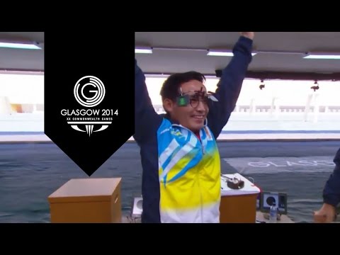 India's Jitu Rai takes Gold | 50m Pistol Men's Final | Day 5 XX Commonwealth Games