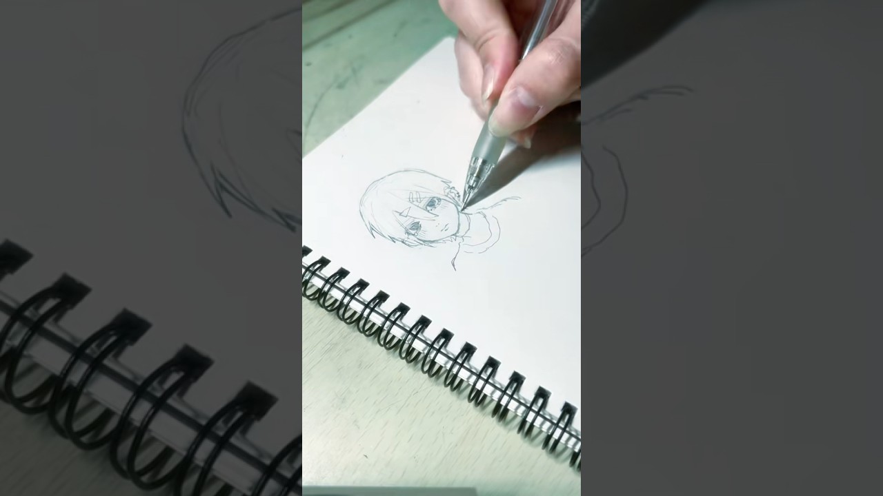 前に作って投稿忘れてた動画#イラスト #アナログ