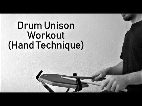 Riccardo Grechi - Drum Unison Workout (Hand Technique)