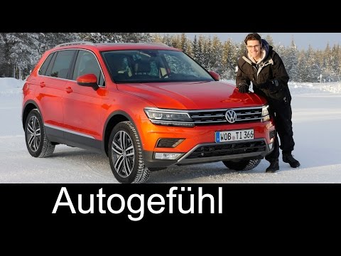 VW Volkswagen Tiguan FULL REVIEW test driven 2017/2016 all-new model neuer