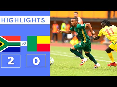 BENIN vs SOUTH AFRICA | World Cup Qualifiers | Match Highlights | All Goals
