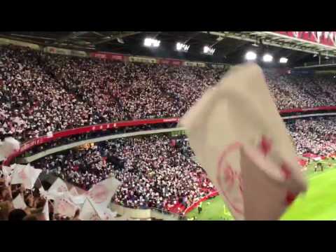Incredible atmosphere at Johan Cruyff arena Ajax Vs Nice Champions League