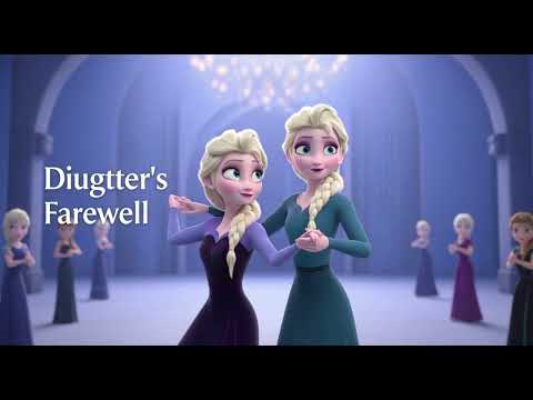 Elsa’s Winter Goodbye | The Dance of the Crystal Sky | A Magical Farewell Song