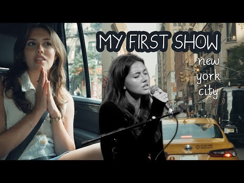 MY FIRST SHOW EVER!!! in nyc 🍎🍎🍎 | VLOG