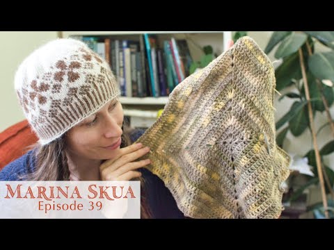 Marina Skua Podcast Ep 39 – Natural colours, alpaca knitting and a tiny bit of crochet
