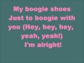 Glee Boogie Shoes with lyrics 