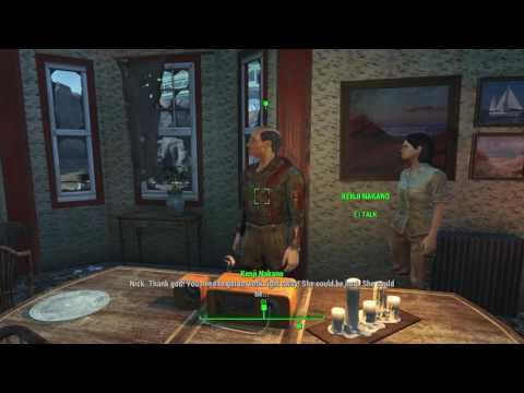 Fallout 4 - Nick is too Cool for the Front Door