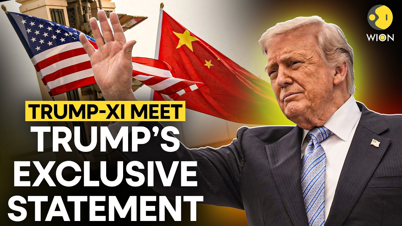 Trump LIVE: US President Calls China Trip Historic, Departs China After Two-Day Summit | WION