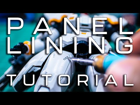 Panel Lining - Beginner Gunpla Tutorial