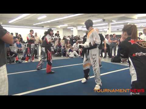 Zain Pedraza vs John Men's WAKO Fighting at The New England Open 2014