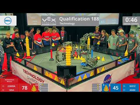 2018 VRC Tech Q188 - 22699A 185A vs 3631Z 464M - 144 to 97