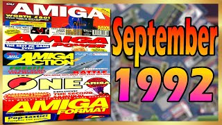Cover Disk Face Off XL! September 1992 - Amiga Format, Amiga Action, The One, CU Amiga, Amiga Power