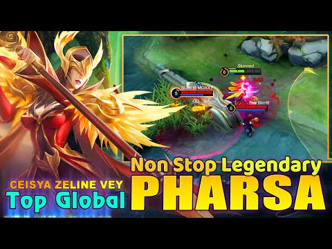 Pharsa Non-Stop Legendary! That Insane Striked  Top Global Pharsa Gameplay