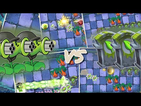 Plants vs. Zombies 2- All Plants max level destroying Gravestones