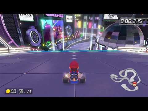 Electrodome [LAKITU FISHING 150cc] - 0:02.244 -  (Mario Kart 8 Deluxe Weird World Record)