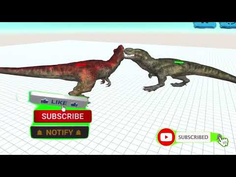 SUPERMAN VS BATMAN TREX DEATH RUN IN ANIMALREVOLTBATTLESIMULATOR