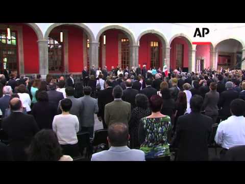 President opens exhibit to honour work of Nobel winning poet Octavio Paz