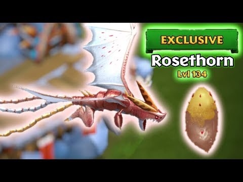 Rosethorn (Gauntlet Egg Rewaard) Titan Mode Max Level 134 | Dragons: Rise of Berk