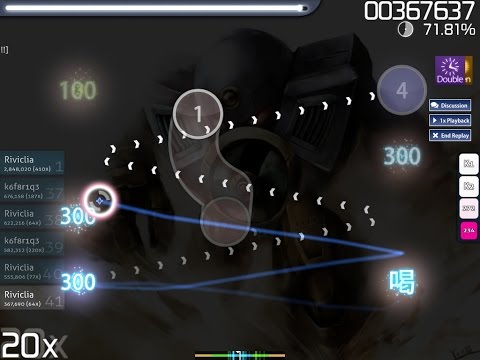 [osu!] Team Nekokan - Can't Defeat Airman [Holy Shit! It's Airman!!] +HD,DT 71.86%