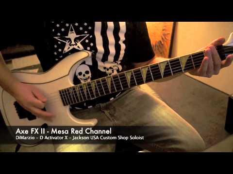 Пример звучания датчика DiMarzio D Activator-X