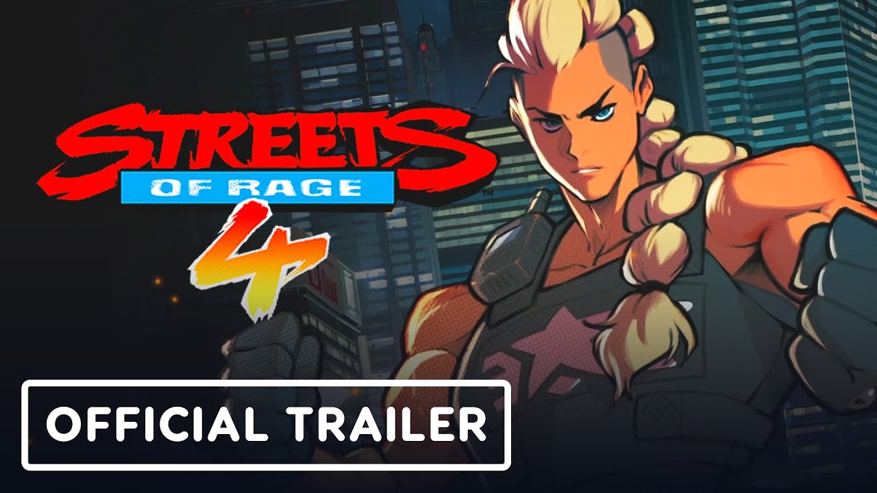 Streets Of Rage 4 – Mr. X Nightmare trailer cover