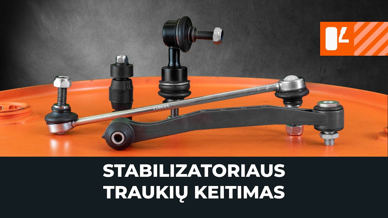 Stabilizatoriaus traukės - kaip atlikti keitimą automobilyje