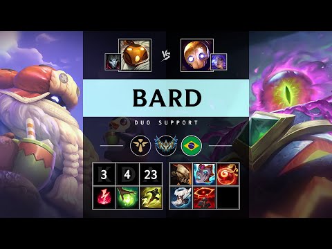 Bard Support vs Blitzcrank - BR Challenger Patch 25.17