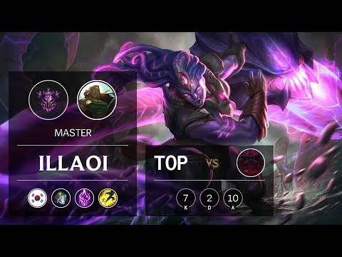 Illaoi Top vs Ornn - KR Master Patch 10.1