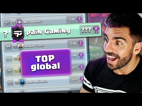 ENTRAMOS NO TOP GLOBAL DO CLASH ROYALE!