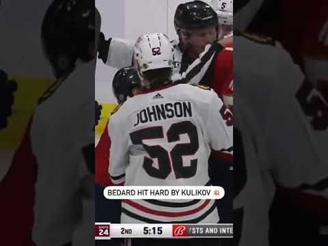 Connor Bedard é grampeado e uma confusão começa! 🌀