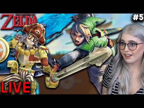 The Legend Of Zelda Skyward Sword HD | Sandship | Tentalus | Full Playthrough | Youtube Live