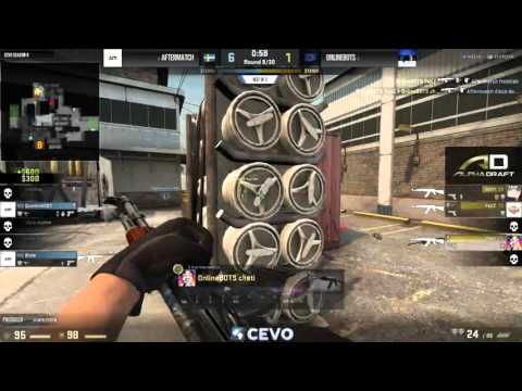 Aftermatch vs OnlineBOTS Game 2 (CEVO-M CS:GO Season 8) - Helium