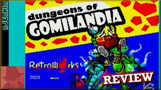 Dungeons of Gomilandia : Homebrew from 2020 - on the ZX Spectrum 48K !! with Commentary