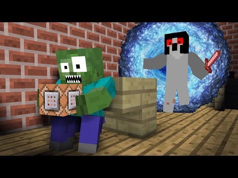 Monster School   SCARY SLENDRINA THE CELLAR CHALLENGE   Minecraft Animation