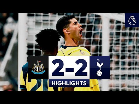 Cristian Romeros Fallrückzieher in letzter Sekunde 🤯 | Newcastle 2:2 Spurs | Premier League Highl...