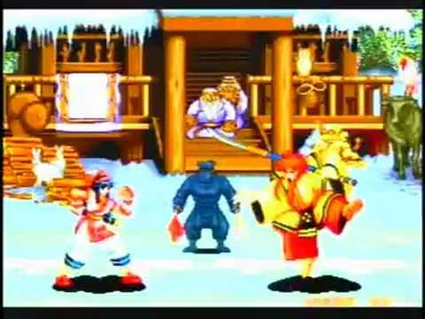 SamuraiShodown072 Senryo Kyoshiro vs Nakoruru --北河内武芸帳--