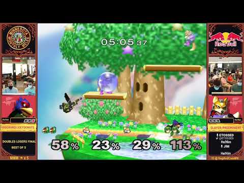 MMM #5 - Doubles Losers Final: Joey Donuts/100 Grand(Green) vs Slayer/Preeminent(Blue)