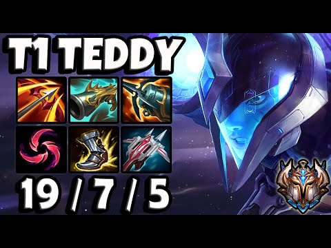 T1 Teddy KAISA ADC vs EZREAL - Patch 11.12 Ranked Korea ✅