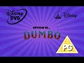 Opening To Dumbo 2019 UK DVD